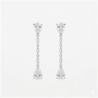 Cordino Ama Donna in Oro bianco Diamante Lab Grown 1.37 Ct AMA-OR-F202-72 - AMA-OR-F202-72